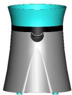 TRISTAR CP-2262 - Illustrazione struttura - 6