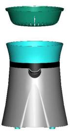 TRISTAR CP-2262 - Ilustracao da estrutura - 1