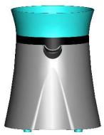 TRISTAR CP-2262 - Ilustración de laestructura - 2