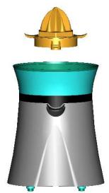 TRISTAR CP-2262 - Ilustracao da estrutura - 2