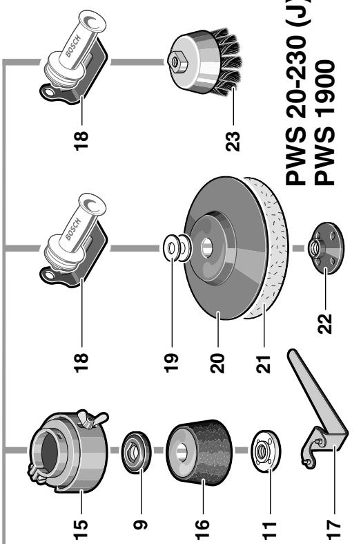 BOSCH PWS20-230 - PWS 1900 - 4