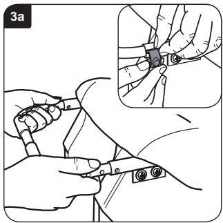 BRITAX HI WAY 2 - Installing your child seat (rearward facing) in rear middle seat - 1