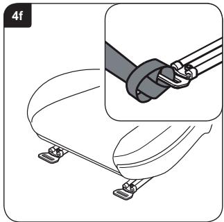 BRITAX HI WAY 2 - Installing your child seat (rearward facing) in front seat - 6