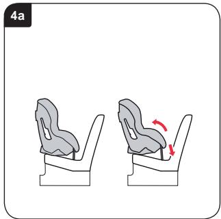 BRITAX HI WAY 2 - Montere barnesetet (vendt bakover) i forsetet - 1