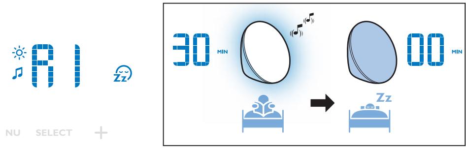 PHILIPS HF3531 - Définition du son de réveil - 54