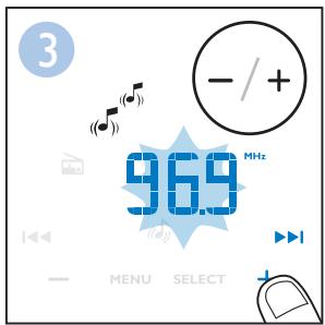 PHILIPS HF3531 - Définition du son de réveil - 39