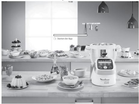 MOULINEX XF384B10 - Starten der Anwendung - 2