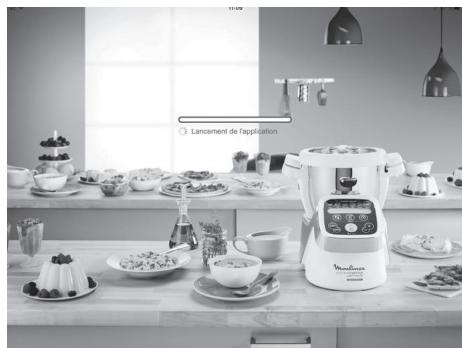 MOULINEX XF384B10 - Lancement de l'application - 2