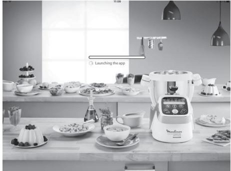 MOULINEX XF384B10 - Launching the app - 2