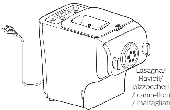 PHILIPS PASTAMAKER HR2355/09 - Contenuto della confezione - 1