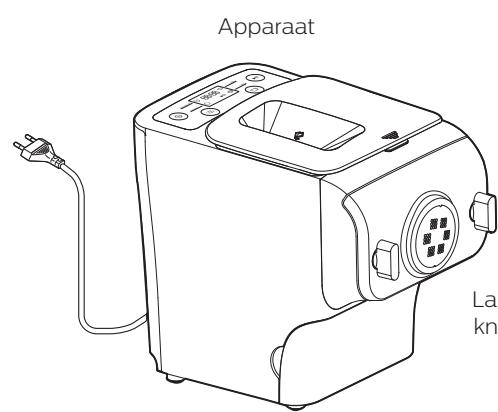PHILIPS PASTAMAKER HR2355/09 - Inhoud van de doos - 1