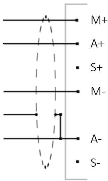 M+ A+ S+ M- A- S-