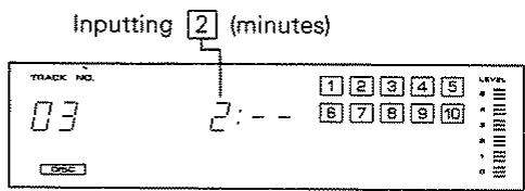 KENWOOD DP 8010 - TIME mode playing - 4
