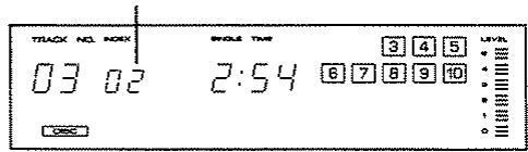 KENWOOD DP 8010 - Index playing/Spacing function - 3