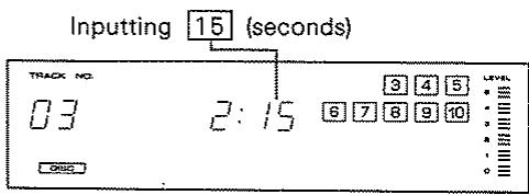 KENWOOD DP 8010 - TIME mode playing - 5