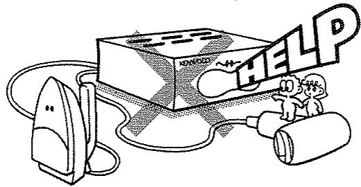 KENWOOD DP 8010 - WARNING: - 7