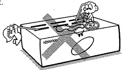 KENWOOD DP 8010 - WARNING: - 5