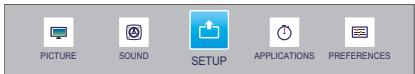 TOSHIBA 40S1650EV - Picture Position - 1