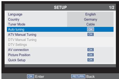 TOSHIBA 40S1650EV - Tuner Mode - Cable - 2