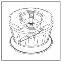 BAMIX M180 MIX & GO - Disque poudre (va au lave-vaisselle) - 1
