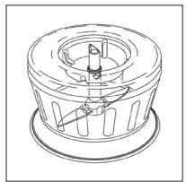 BAMIX M180 MIX & GO - PowderDisc (dishwasher safe) - 1