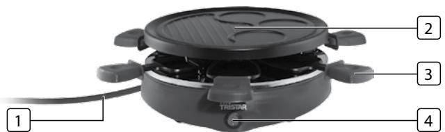 TRISTAR RA-2991 - PARTS DESCRIPTION - 1