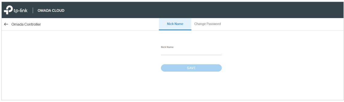 TP-LINK OMADA AC200 - Change your TP-Link ID information - 1