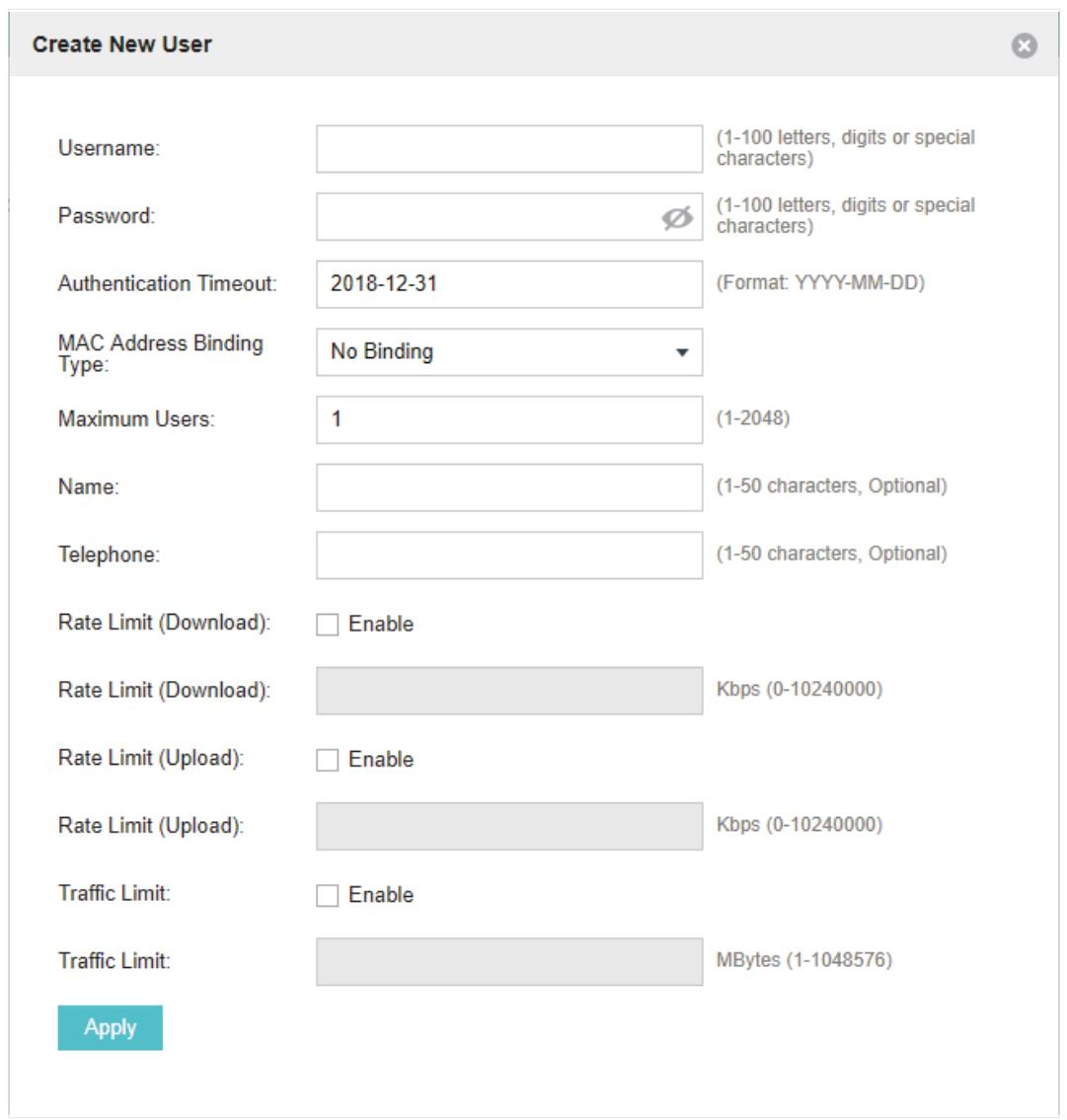 TP-LINK OMADA AC200 - Create Local User Accounts - 2