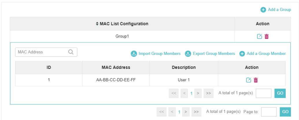 TP-LINK OMADA AC200 - MAC Filter - 5