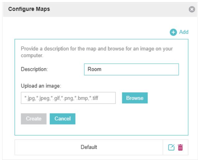 TP-LINK OMADA AC200 - Add a Map - 2