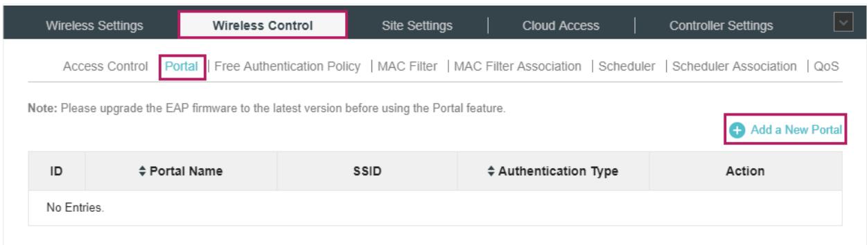 TP-LINK OMADA AC200 - Portal Authentication - 1