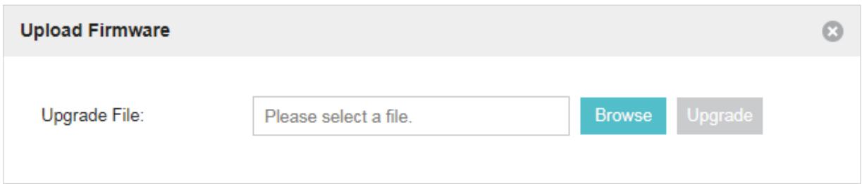 TP-LINK OMADA AC200 - Click in the Action column to upgrade the device. - 1