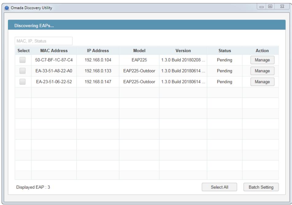 TP-LINK OMADA AC200 - Install and Use Omada Discovery Utility - 1