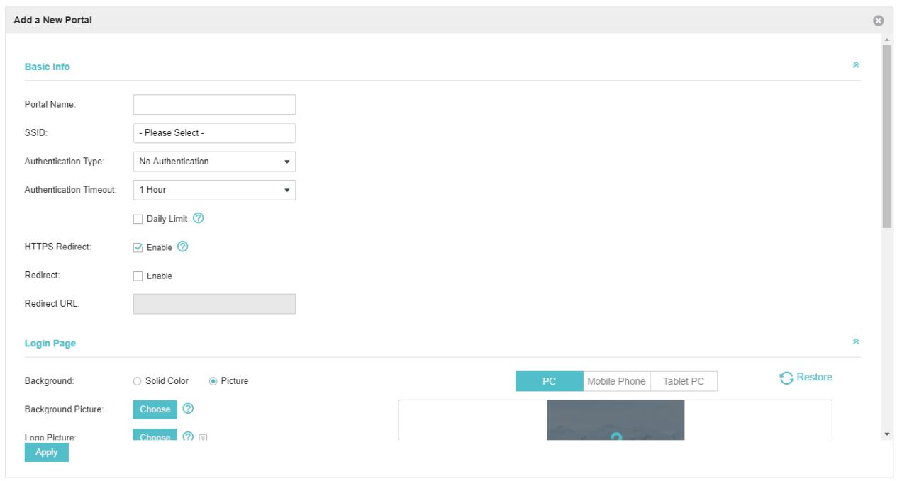 TP-LINK OMADA AC200 - Portal Authentication - 2