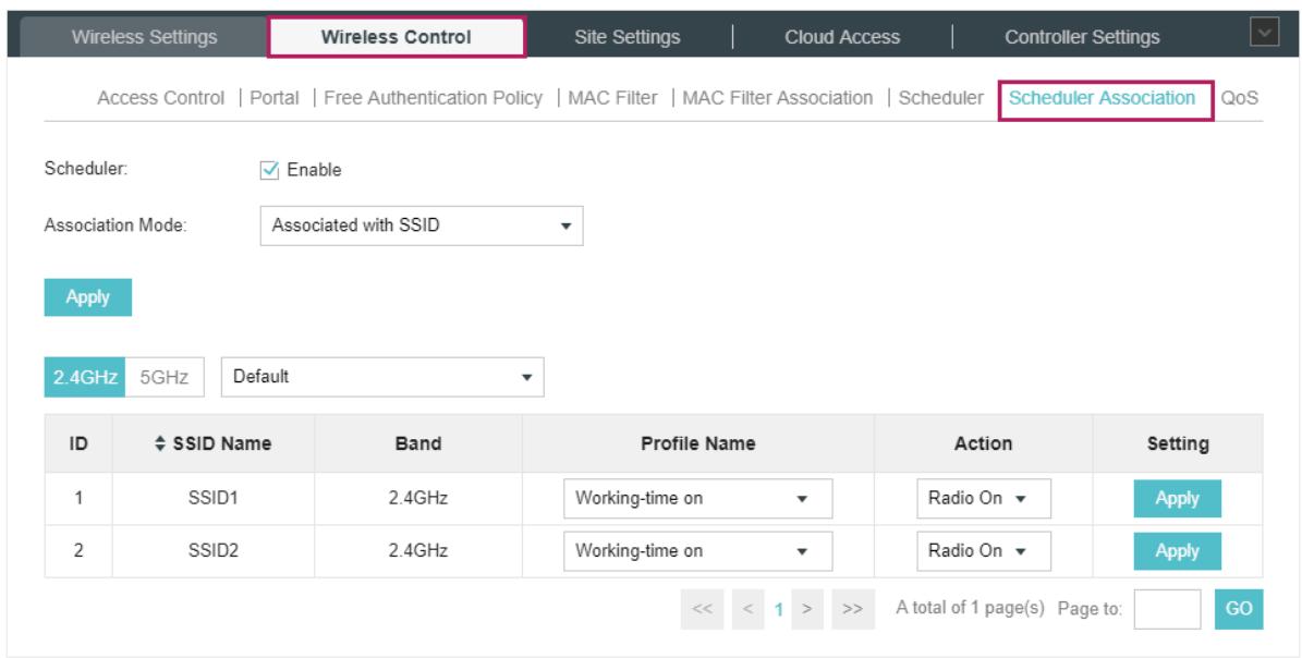 TP-LINK OMADA AC200 - Configure Scheduler - 3