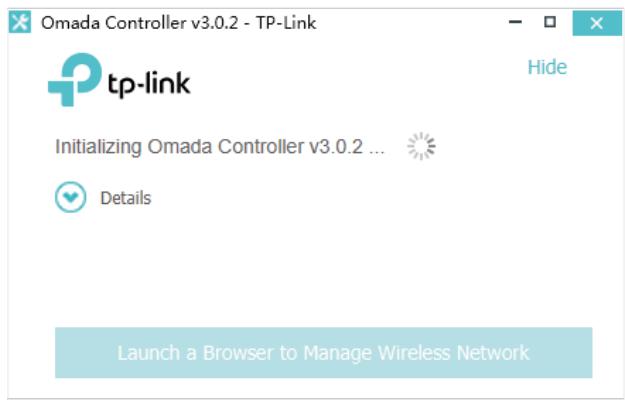 TP-LINK OMADA AC200 - Launch Omada Controller - 1