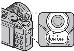 FUJIFILM X-A5 - Turning the Camera On and Off - 1