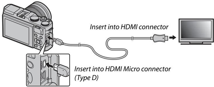 FUJIFILM X-A5 - Connecting to HDMI Devices - 1