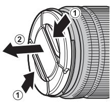 FUJIFILM X-A5 - Removing Lens Caps - 1