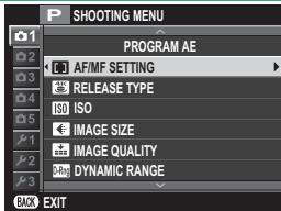 FUJIFILM X-A5 - Using the Menus - 2