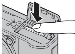 FUJIFILM X-A5 - Removing the Battery and Memory Card - 3