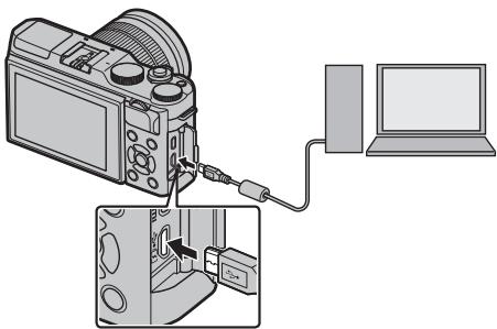 FUJIFILM X-A5 - Charging via Computer - 1