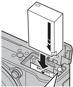 FUJIFILM X-A5 - Insert the battery. - 2