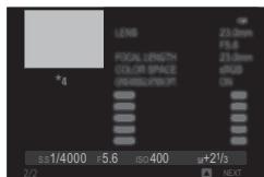 FUJIFILM X-A5 - The DISP/BACK Button - 12
