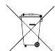 ABUS RWM250 - Remarque importante sur le recyclage de batteries - 1