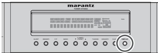 MARANTZ ST 35L - Mode d'affichage - 1