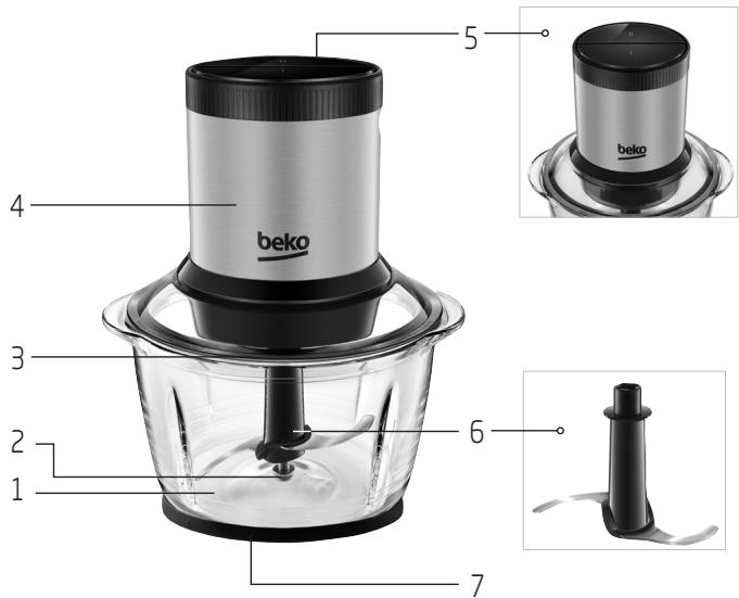 BEKO CHG7402X - Übersicht - 1