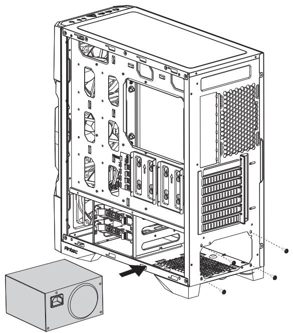 ANTEC DA601 - VGA/PCI-EXPRESS CARD INSTALLATION - 2