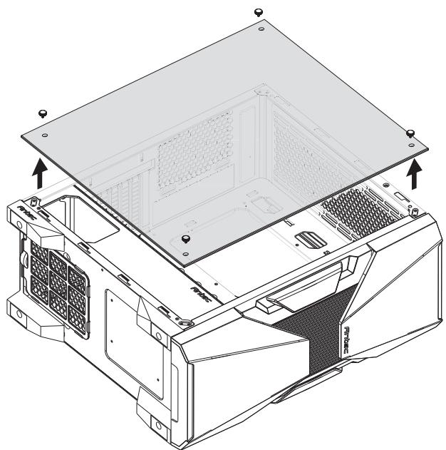 ANTEC DA601 - REMOVE SIDE PANEL - 1
