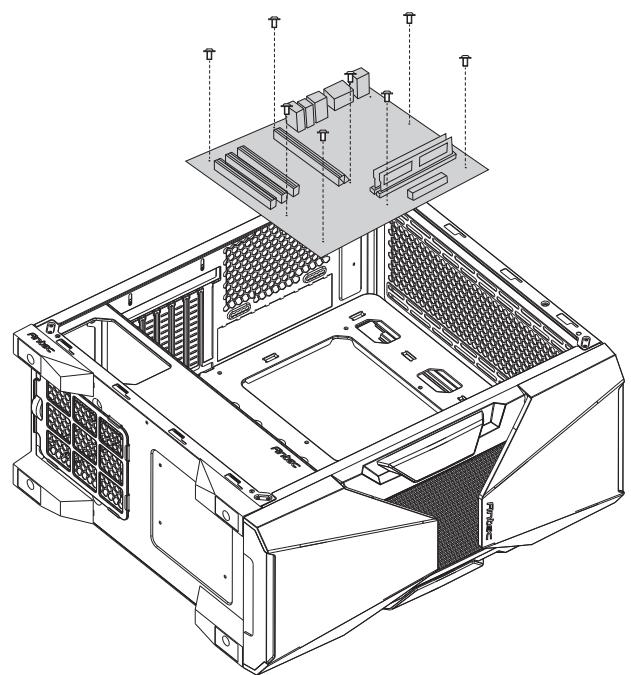 ANTEC DA601 - MOTHERBOARD INSTALLATION - 1
